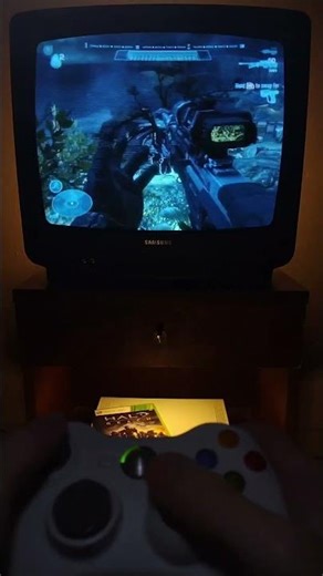 Halo Reach Walkthrough Part 162 (Xbox 360 CRT TV) #halo #haloreach #bungie #xbox #xbox360