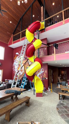 Experience a Unique Airbnb Barn with a Tube Slide