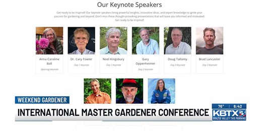 Weekend Gardener: International Master Gardener Conference 2025