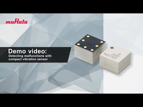 Demo of compact vibration sensor