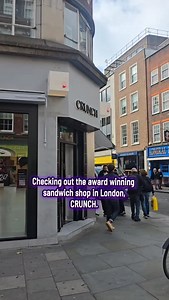 23K views · 1.2K reactions | Who's been here? @crunch.london  @thanyiamoore Yep!! 拾 #sandwich #crunch #clarabatten #food #review | Clara Batten | Facebook