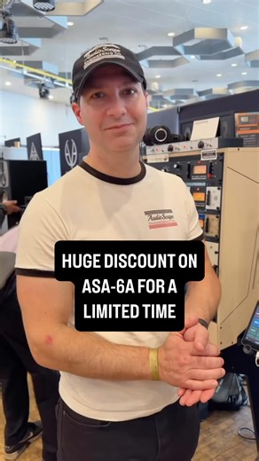 AudioScape UK on Instagram: "🚨Did you know we are currently running a huge offer on our nine-tube studio beast, the ASA-6A?! We’re celebrating a glowing review in Sound On Sound so if you’ve ever been tempted to get this jaw-dropping, thick sounding compressor, now is a great time. Even with no compression, you will hear the big, fat analog hug to your audio sources. On vocals, look no further! Nine total tubes, super-beefy Hammond transformers throughout and a superb box tone; vintage tube com