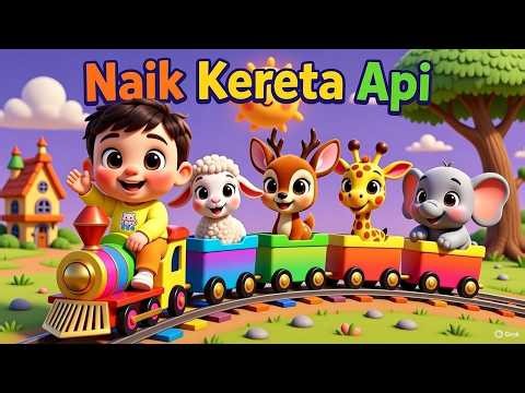 Lagu anak - NAIK KERETA API - TEK KOTELK - KALAU SUKA HATI - LAGU ANAK POPULER 2026, ⁨@BANG-KIDS12⁩