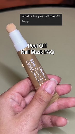 The girlies were intrigued by what this peel-off nail mask does exactly, so we’ve got you covered. 💅 #nailcare #nails #nailart #nailartist