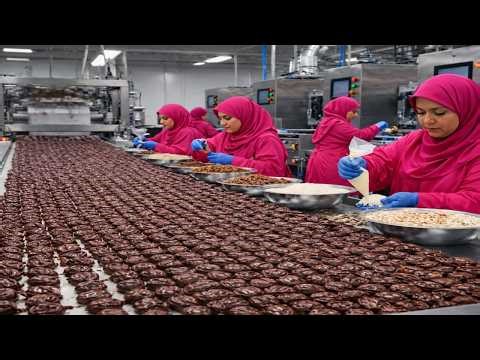 From Palm Tree to Ramadan Date Boxes: How Premium Dates Are Made | Full Factory Process