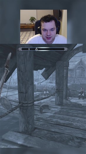 My world is stuck in slow time. #skyrim #slow #viral #bug