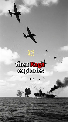 Japan's 4 Carriers SUNK in 5 Minutes – America's Sweetest Revenge #ww2facts #worldwar2