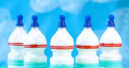 How to make an outdoor bowling set out of plastic bottles - Today's Parent