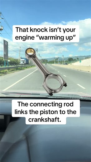 How to identify damage Connecting Rod. #connectingrod #piston #engine #cartips #engineservice #noise