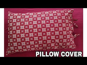 PILLOW COVER STITCHING|HOW TO STITCH PILLOW COVER EASILY|SIMPLE MODEL PILLOW COVER CUTTING & STITCH