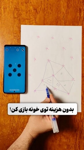 ‎بازی های فکری♦️کارت بازی♦️ تخته‌نرد و سرگرمی‎ on Instagram‎: "بدون هیچ هزینه ای میتونید این بازی رو توی خونه انجام بدید پیجمو فالو کن،بازم واستون میزارم✌🏻 دوست دارید بازم از این بازی ها واستون بزاریم؟"‎