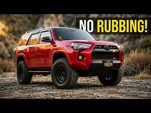 ⬛️🟥⬛️ Toyota 4Runner: Will These Tires Rub on the 4Runner?