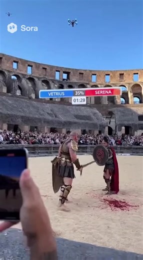 Ancient battle. #fyp #fypシ #romans