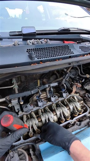 Honda Fit valve adjustment 🚗 #mobilemechanic #harrysmobileauto