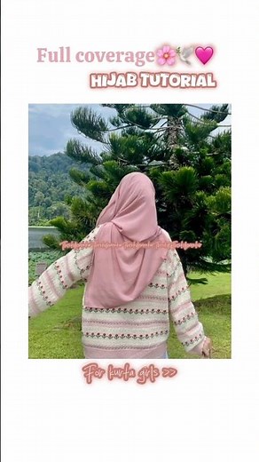 Quick *Easy Beginner* hijab tutorial | FULL COVERAGE |#fashionaire #trending
