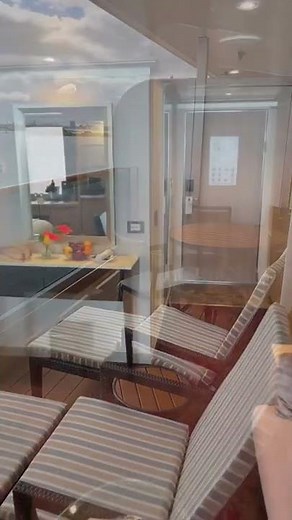 Holland America Nieuw Statendam Neptune Suite 7076 Tour #shorts