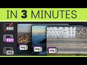 DaVinci Resolve Proxy Workflow In 3 Minutes