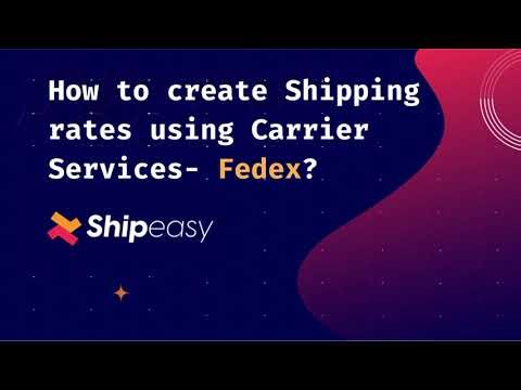 How to use FedEx Shipping Rates in Shopify | Shipping Rates Calculator App: Shipeasy