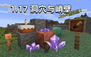 Minecraft 1.17 快照发布！紫水晶与铜矿全员加入！20w45a快照预览！