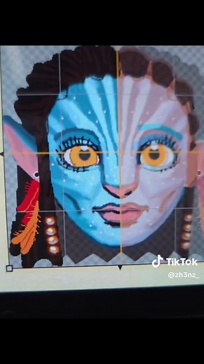 Tomodachi Life Mii Customization: Neytiri Avatar