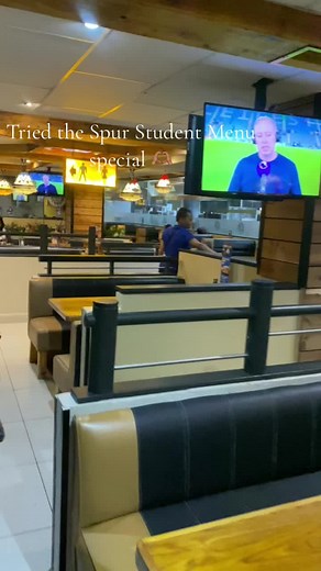 Trying the Spur Student Menu Special 2024