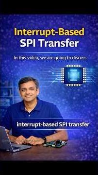 SPI Interrupt Mode Explained | Non-Blocking SPI Communication