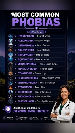 15 Common Phobias Explained: Understanding Common Fears