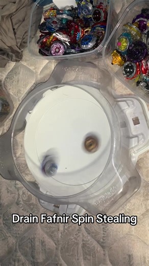 Drain Fafnir Spin Stealing #beyblade #beybladeburst #fyp | Beyblade