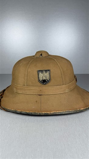 Lucas Coll on Instagram: "Heer pith helmet. First model For educational purposes only. #ww2 #ww2history #ww2helmets #stahlhelm #germanhelmet #heer #luftwaffe #history #ww2collectibles #militaria #showofshows #fallschirmjager #Wehrmacht #HistoricalArtifacts #germany #europe #deutschland #kriegsmarine #helmet"