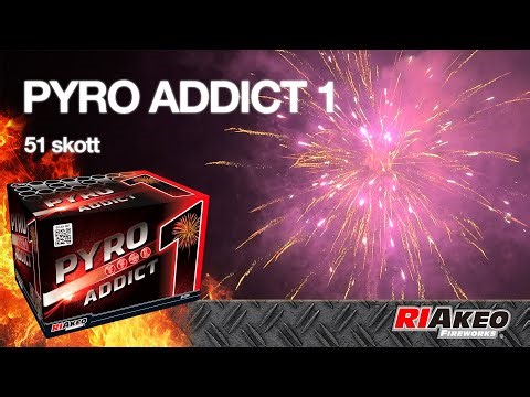 RIAKEO | Pyro Addict 1 - 30mm - Fyrverkerier