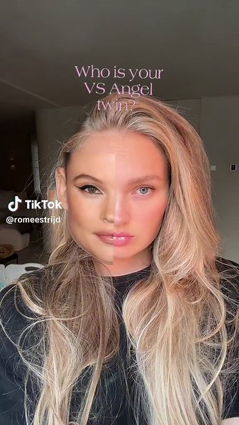 Romee Strijd Victoria Secret TikTok Transformation