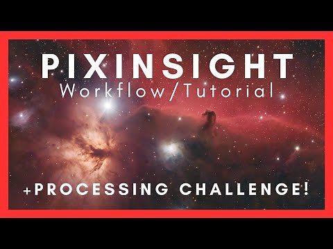 PixInsight OSC Tutorial - 2025 Workflow, EASY Results, Free Data! + Processing Challenge!