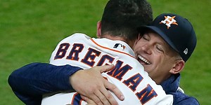 Astros one win from first World Series title