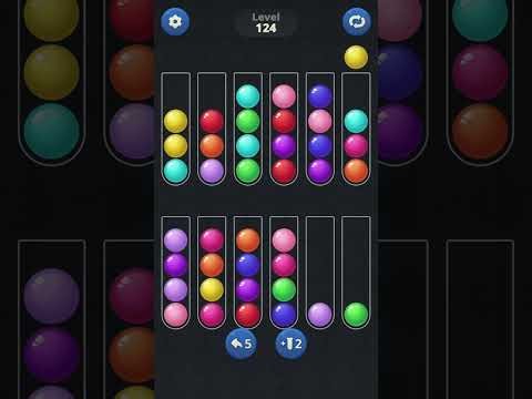 Ball Sort by Infinite Joy (V2): Levels 123, 124, 125