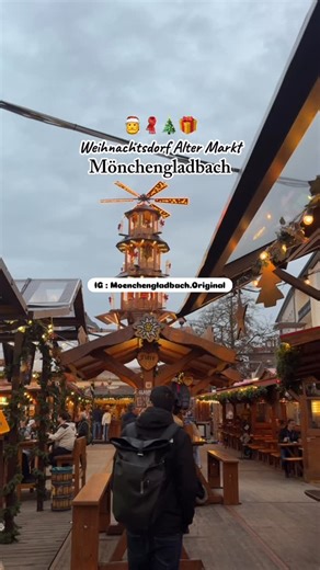Mönchengladbach – News & Reels aus deiner Stadt on Instagram: "✨ Weihnachtszauber in Mönchengladbach! 🎄❤️ Der Alte Markt hat sich wieder in ein echtes Winter-Wunderland verwandelt – Lichter, Glühwein, Musik und jede Menge gute Stimmung mitten in der City! ✨ @dalin_pov hat für uns das Weihnachtsdorf am Alten Markt besucht und die festliche Atmosphäre perfekt eingefangen. Von handgemachtem Schmuck über gebrannte Mandeln bis hin zu heißen Maronen – hier kommt wirklich jeder in Weihnachtsstimmung. 