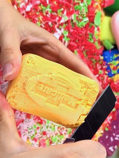Crystal Soap Cutting: Ultimate ASMR Experience for Relaxation