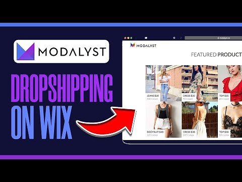 Modalyst Dropshipping On Wix | How To Use Modalyst With Wix (2025)
