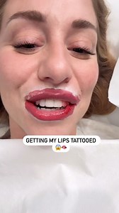 61K views · 351 reactions | GETTING MY LIPS TATTOOED 﫦 Back with...