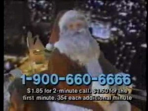 Call Santa! 900 Number Commercial (1987)