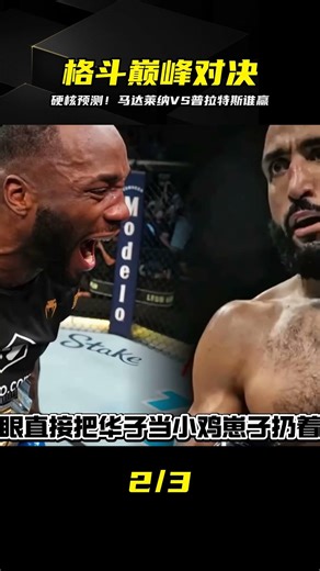 不看絕對后悔！馬達萊納VS普拉特斯深度預測，結局大揭秘 #马达莱纳，普拉特斯，格斗对决，胜负分析，深度预测