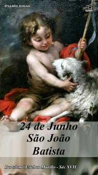 June 24 - Saint John the Baptist #oursaintoftheday #saintoftheday #saintjohnthebaptist