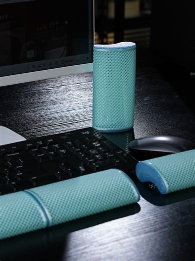 Ergonomic 3D Printed TPU Keyboard Wrist Rest