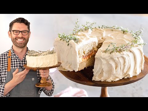 Apple Cake with Maple Frosting