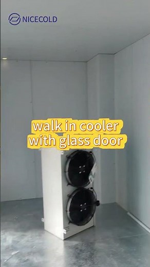 Our walk in cooler is under installation