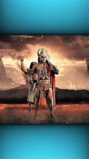 हनुमान जी और अहिरवन युद्ध 🔥! #shorts #hanuman