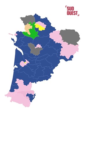 Législatives 2024 : découvrez en vidéo l’évolution des résultats dans le Sud-Ouest entre le 1er et le 2e tour. 🔗https://l.sudouest.fr/n13 | Sudouest.fr Pays Basque