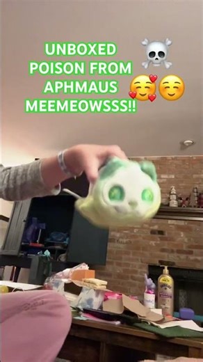 EEK!! | poison | meemeow mystery plush | #aphmau #meemeows #poison