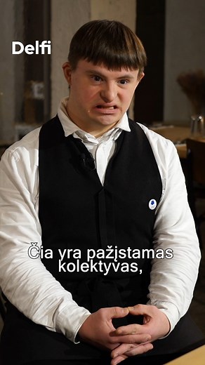322K views · 5.2K reactions | Vienintelis toks restoranas Lietuvoje: platesnių šypsenų nesutiksite niekur kitur, o darbuotojų istorijos – įkvėps! Ar teko apsilankyti restorane „Pirmas Blynas“? #delfilietuva #nematomi #pirmasblynas | DELFI.lt | Facebook