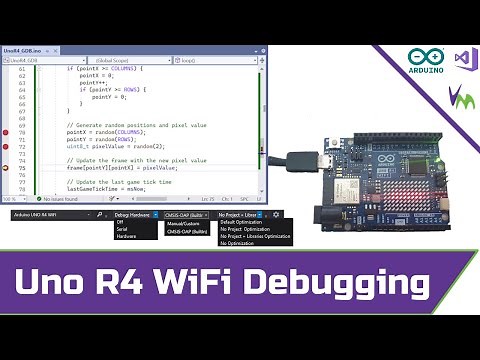 Uno R4 WiFi Debugging