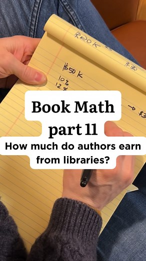 Books on the Grange | Lauren & Ben Grange on Instagram: "Book Math (part 11)! 🤓 Ever wondered if checking out books at a library helps an author out? It absolutely does! If you want to read for free, use your library. 🏫 ——📚—— Hi, we are Ben and Lauren Grange. Together we’ve worked in the publishing industry for more than 30 years, and we’re sharing the secrets from behind the curtain. Want to learn more about how book publishing works? Follow us for book industry insight, writing and agent ti